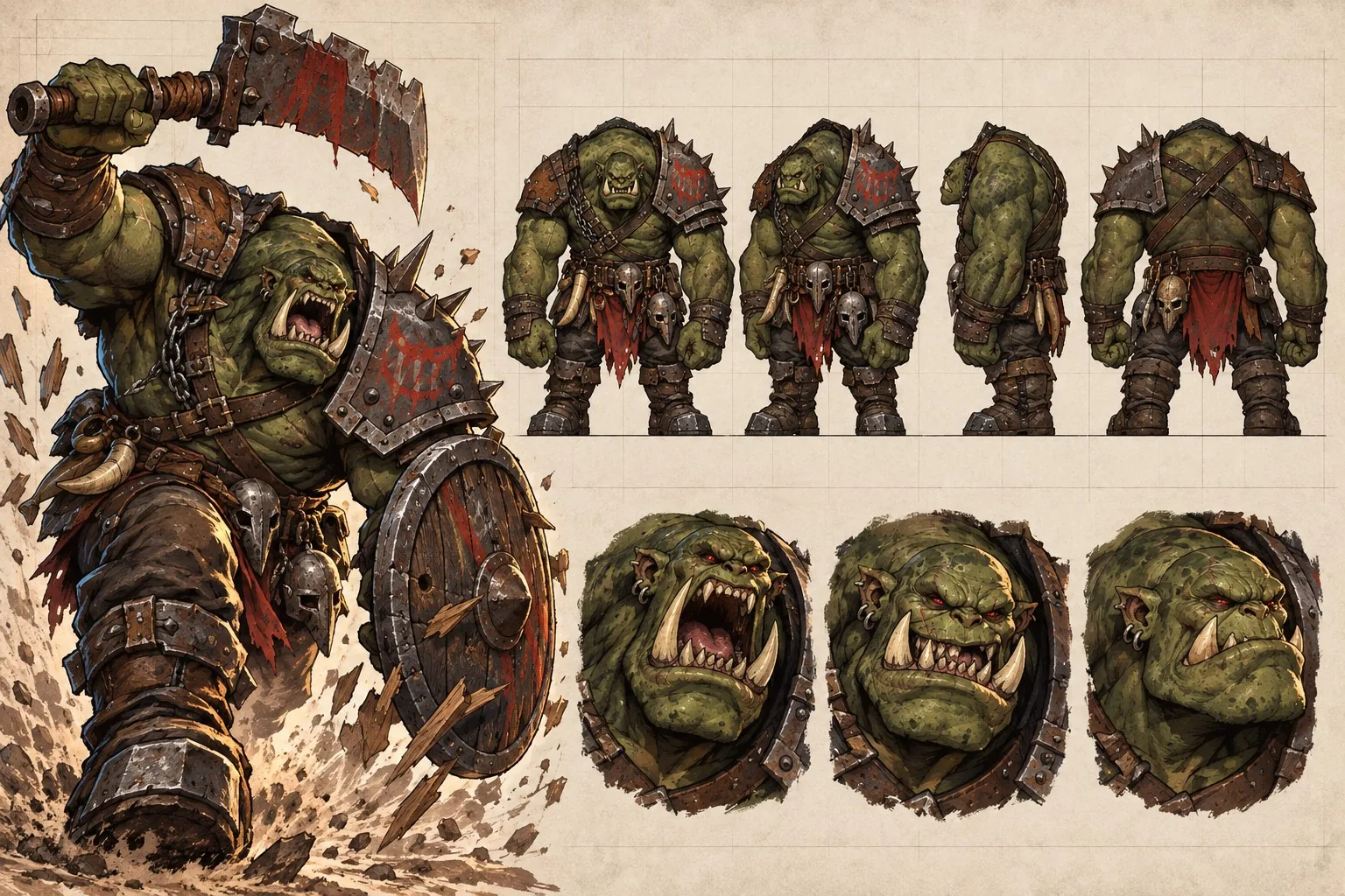 Prancha de personagem de Grighzuz